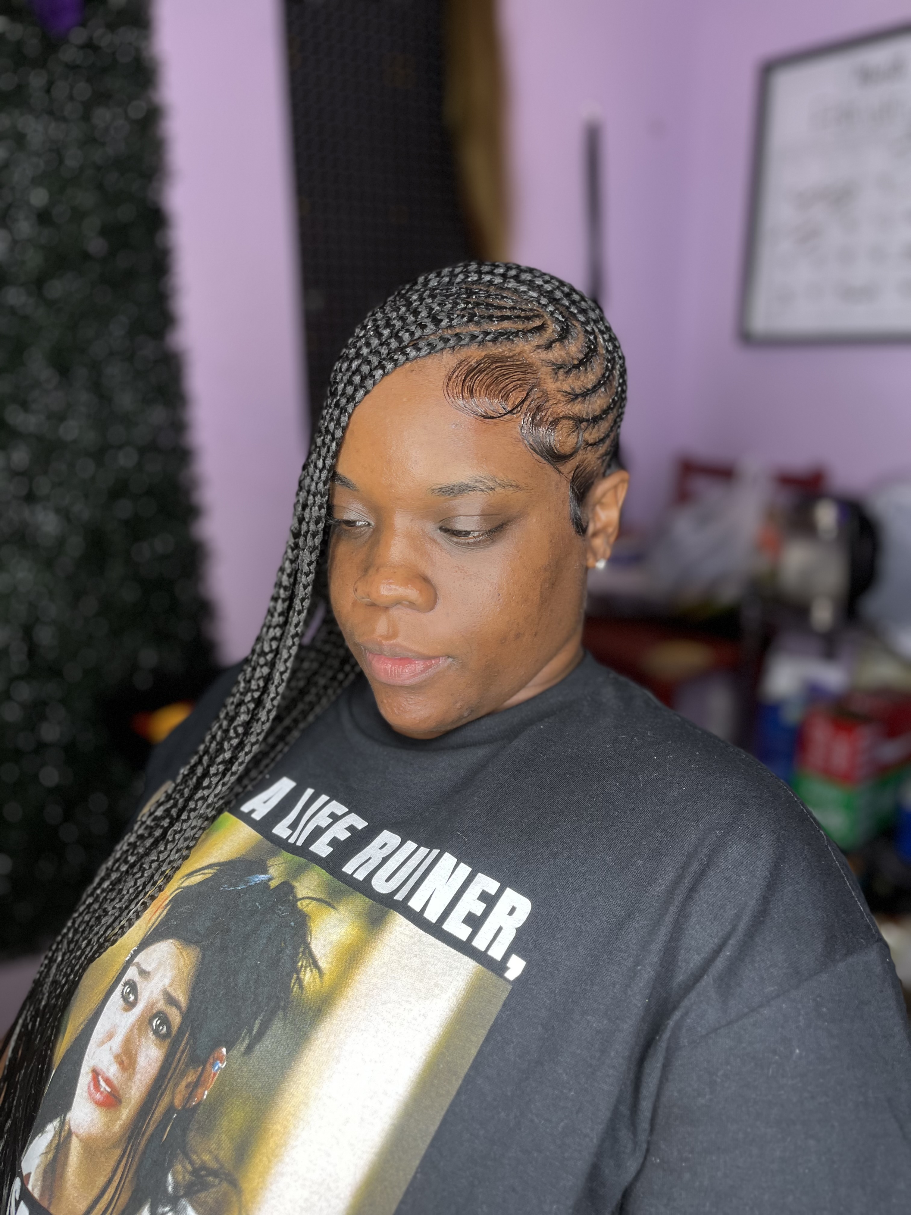 Medium lemonade braids at Da Braid Bully in Martinez, GA