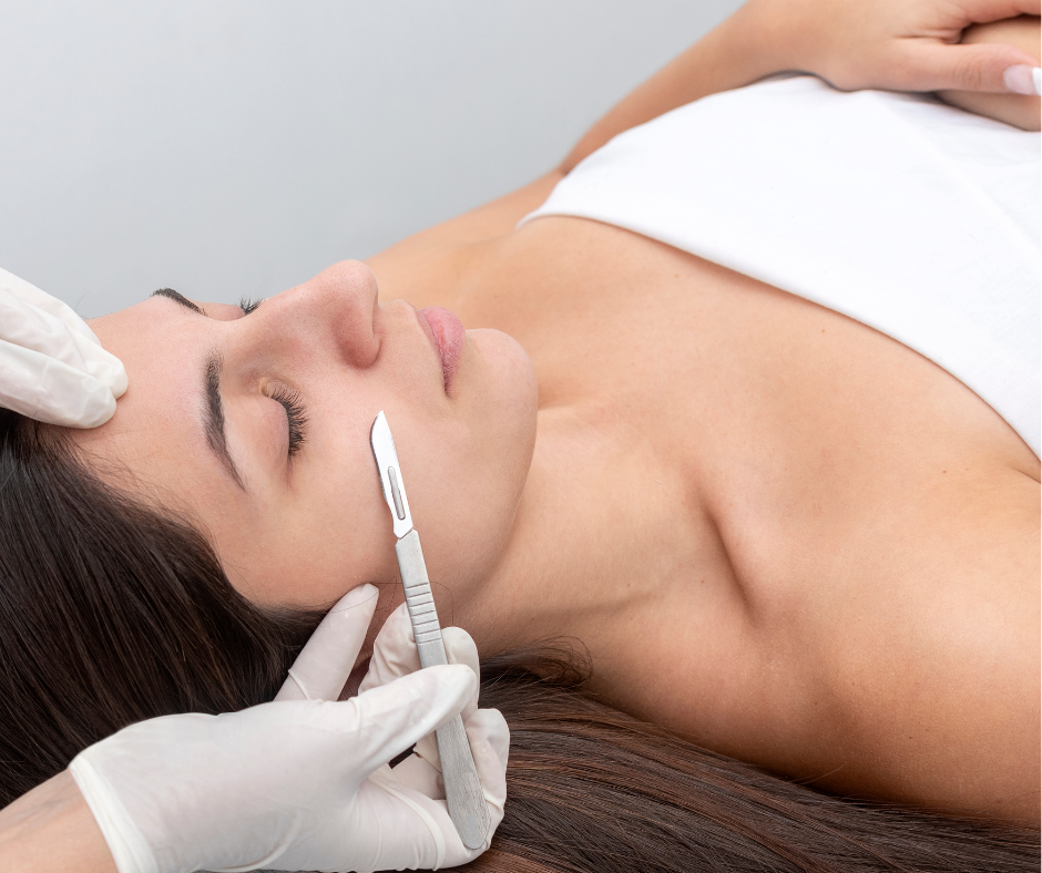 Mini Facial W/Dermaplaning