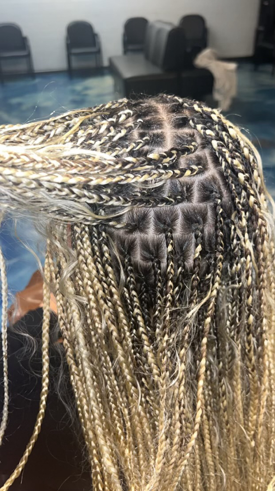 Small Knotless Braids