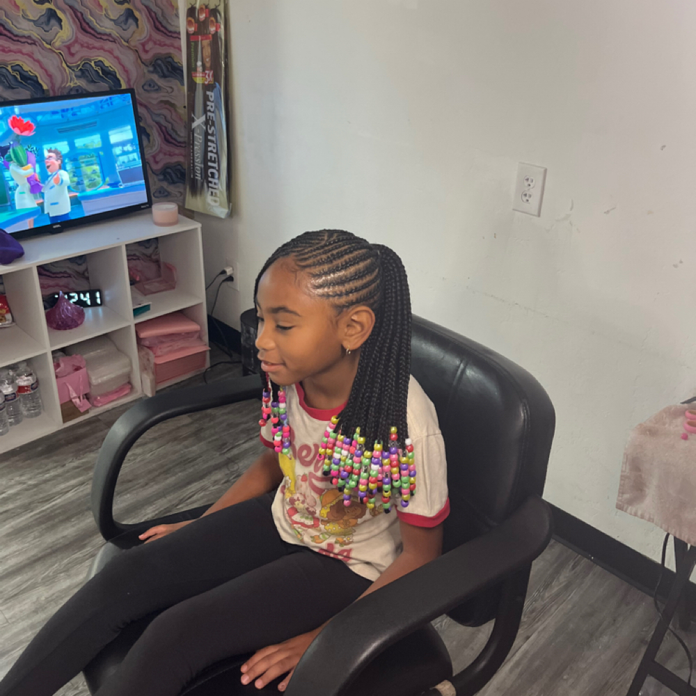 Kids  Braids (6-10) at Braids By Nasia in Tempe, AZ