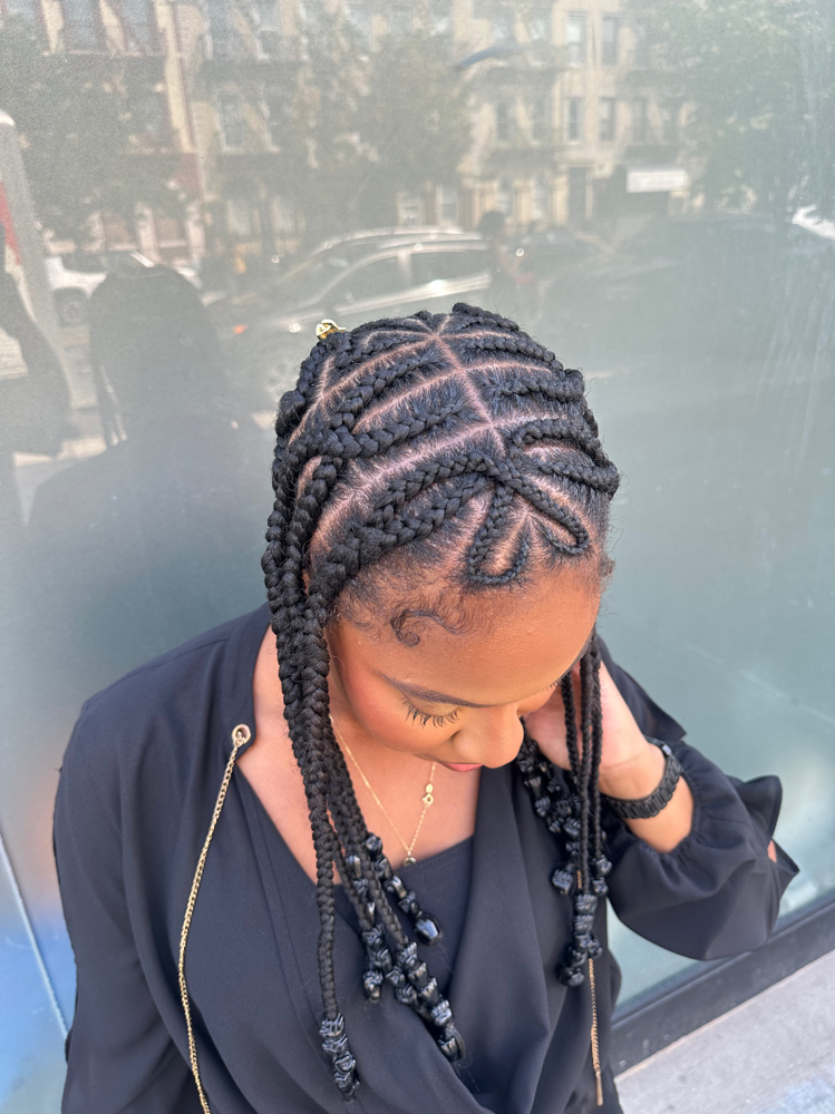 Cornrows at The Crown Garden in Jamaica, NY