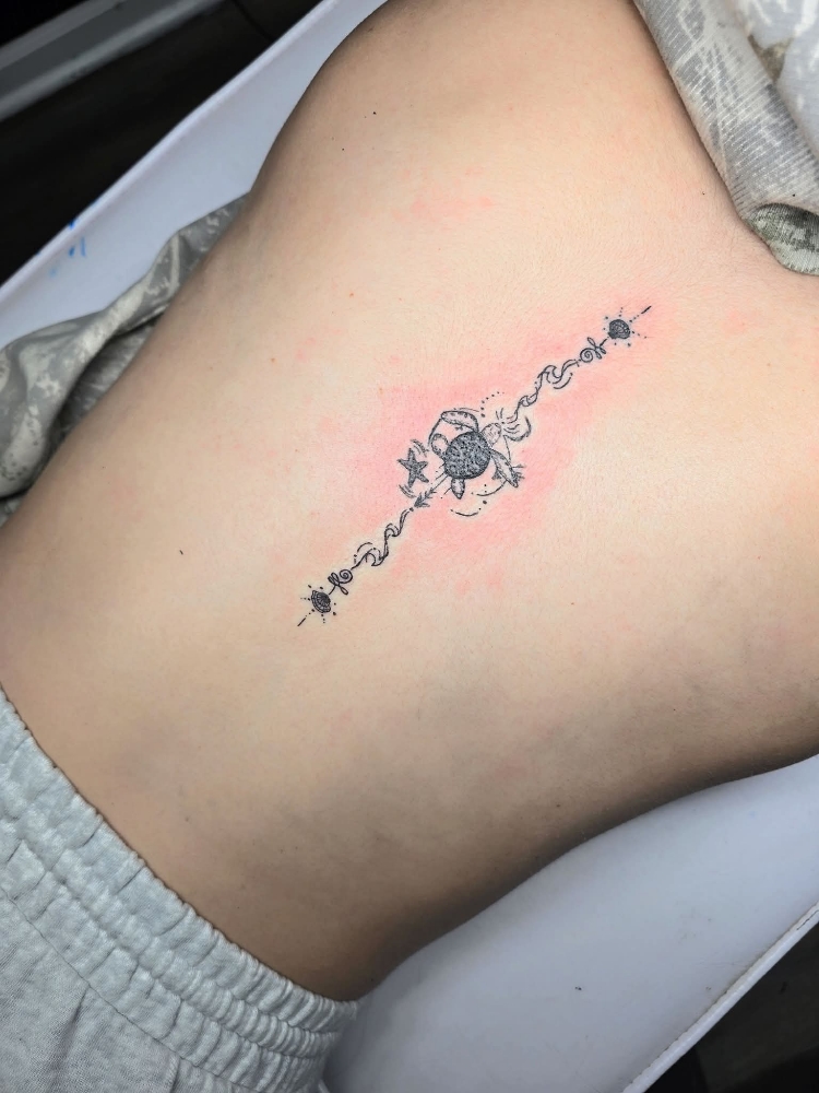 Spine Tattoo at Ink Therapy in Crossville, TN