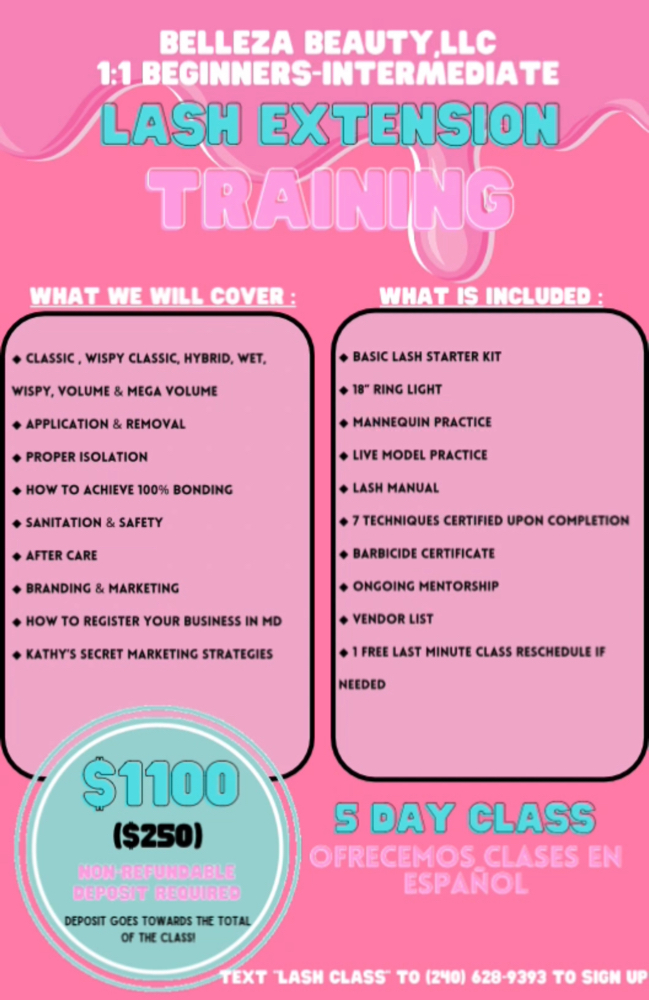 5 Day Lash Course