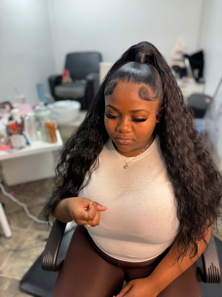 Half Up Half Down