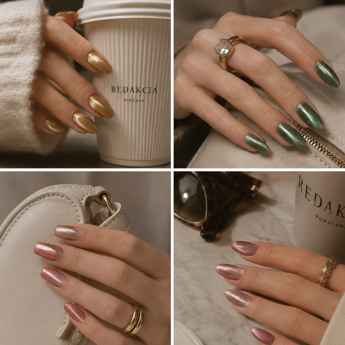 Gel Manicure (Cat Eye Design) at Redakcia in Tualatin, OR