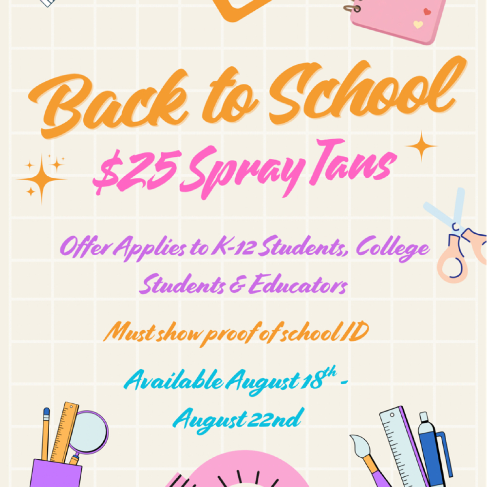 Student/Educator Spray Tan at Diamond Nail Salon in Sandusky, OH