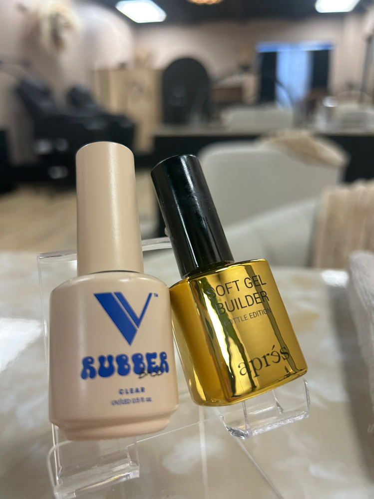 RUBBER BASE/SOFT GEL OVERLAY at Nailedit.mi in Leland, NC