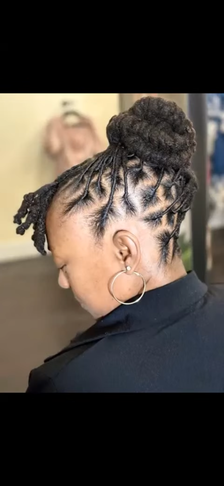 Locs Retwist at Anointed Strands in Hoover, AL
