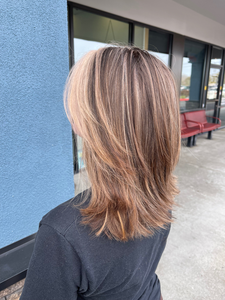 Full Head Highlight at Lacy Allen in Boise, ID