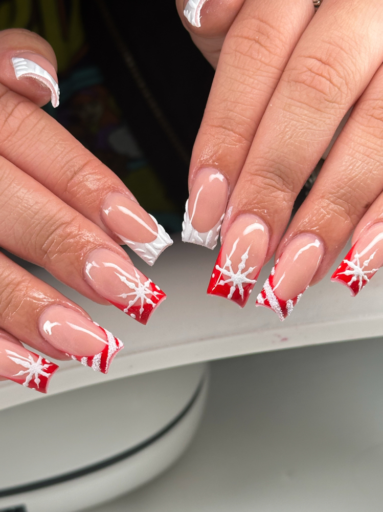 Short Acrylic Full Set