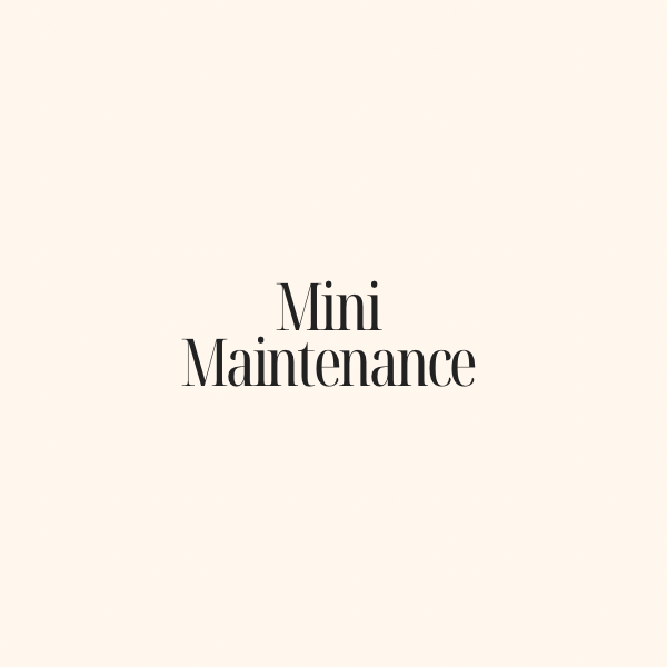 Mini Maintenance