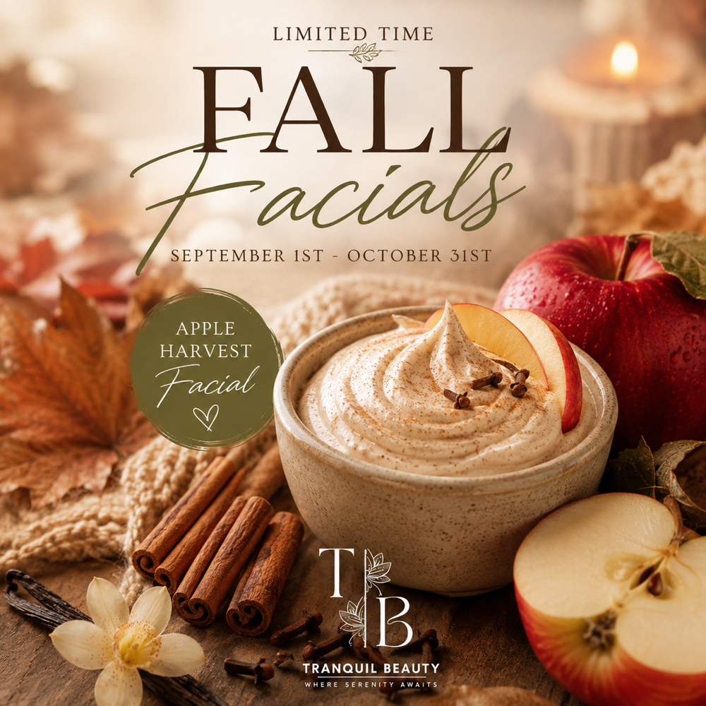 Apple Harvest Facial at Tranquil Beauty in Iron Mountain, MI