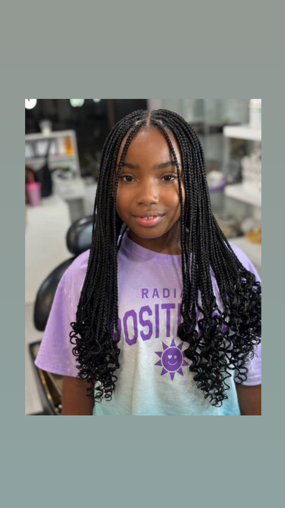 7-11 Y/O GIRLS' KNOTLESS BRAIDS