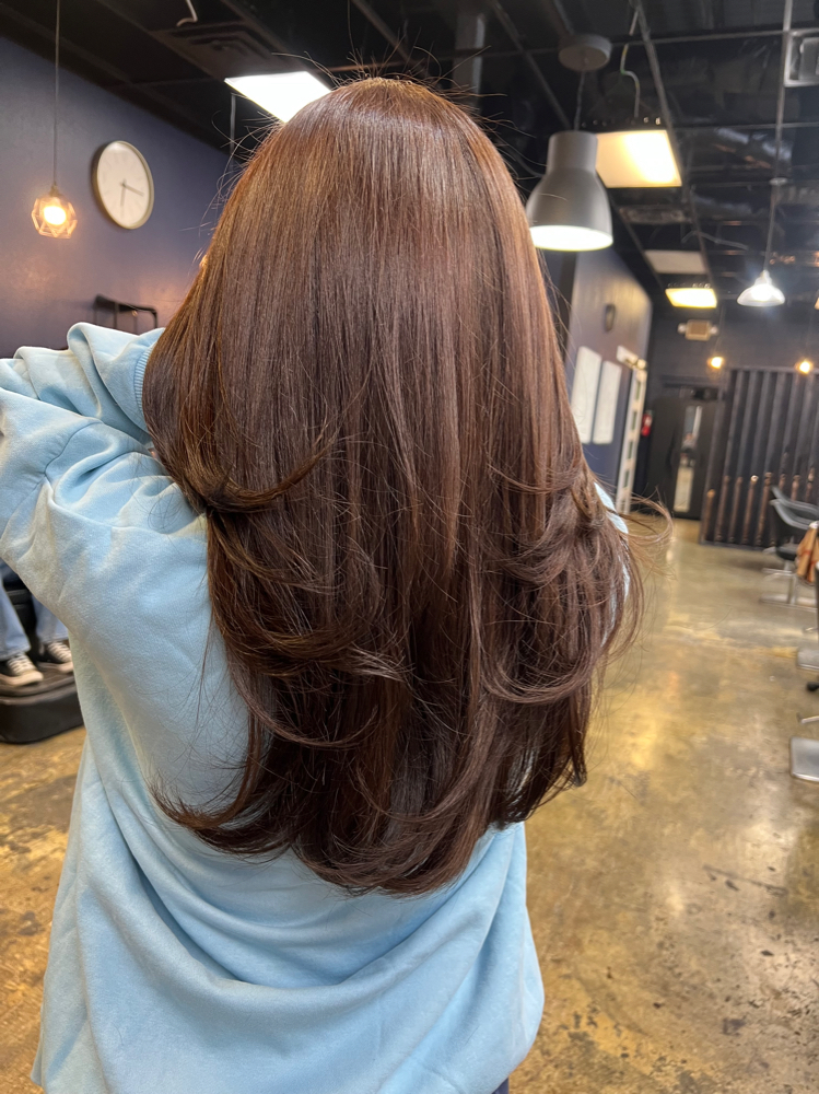 Solid Color at Savage Styles hair & makeup in El Paso, TX