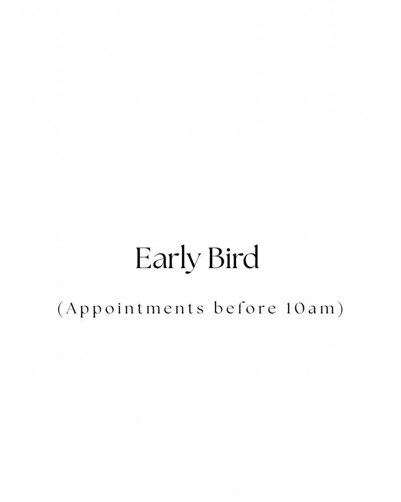 Add On (before 10am)