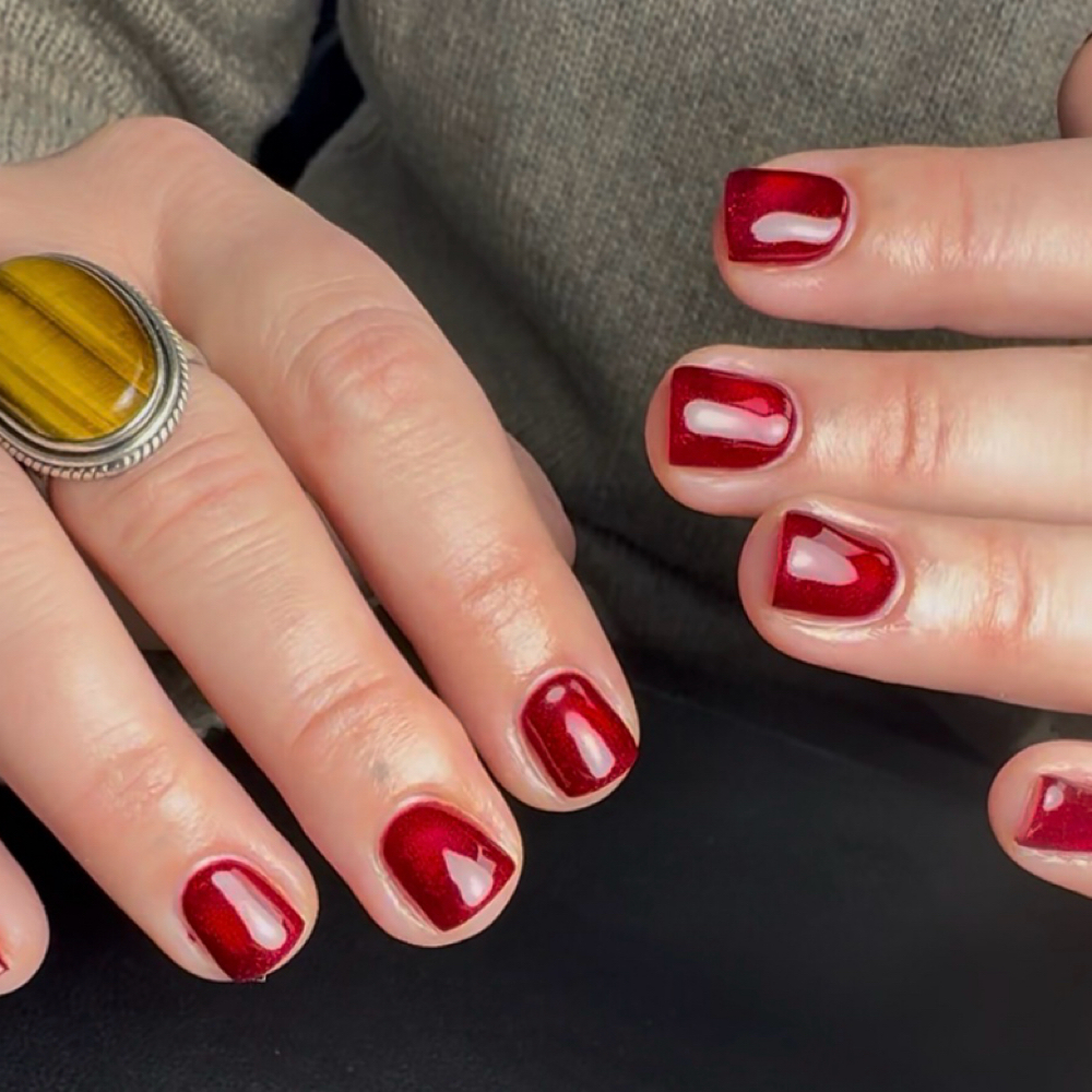 Rubber Base Gel Manicure at Jenn’s Beauty Touch in Springfield, MA