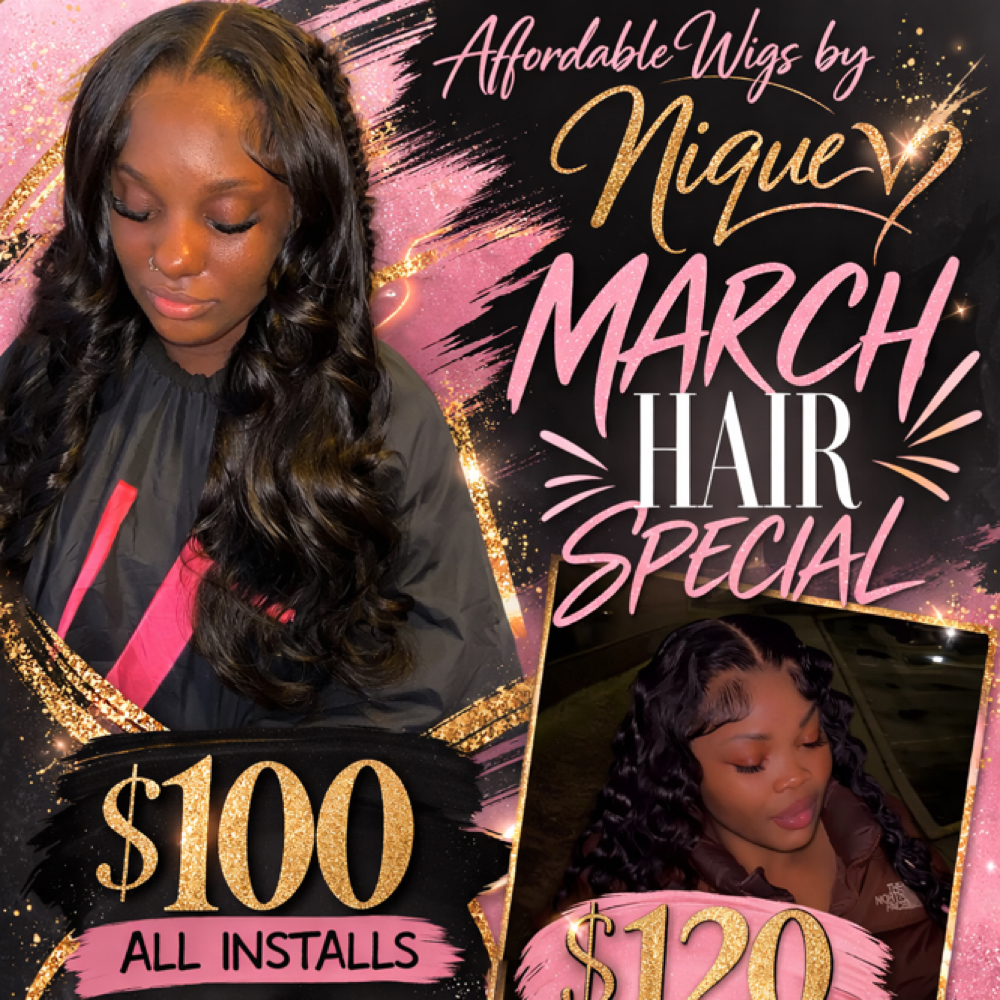 March Maddness Deals at Nique Da Stylist in Chicago, IL