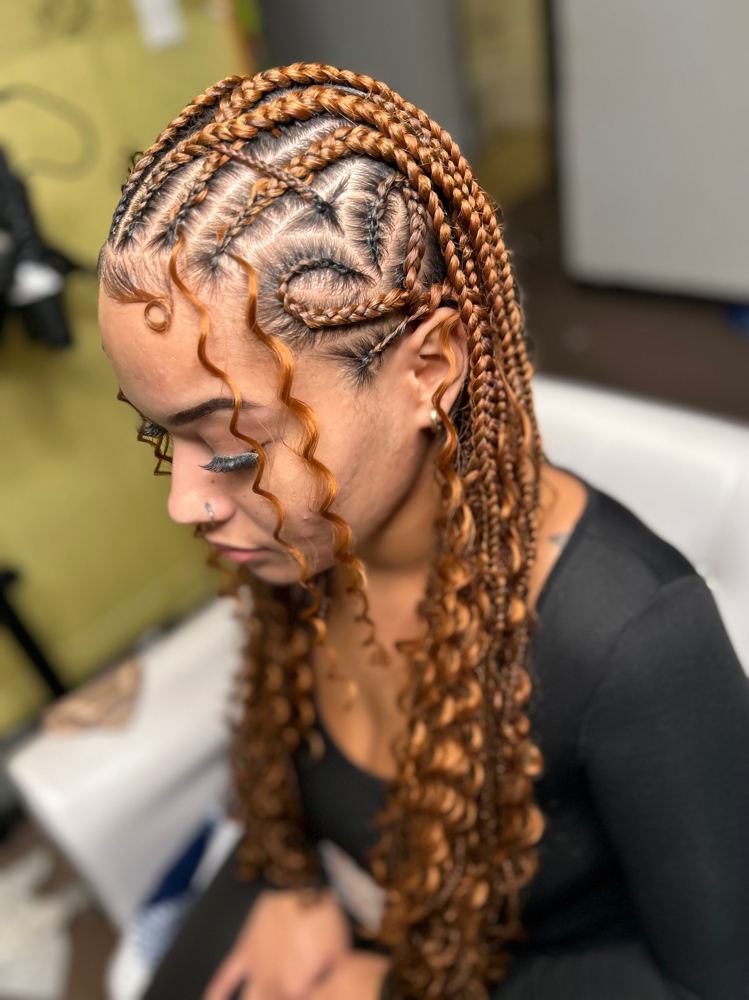 Freestyle Fulani Braids