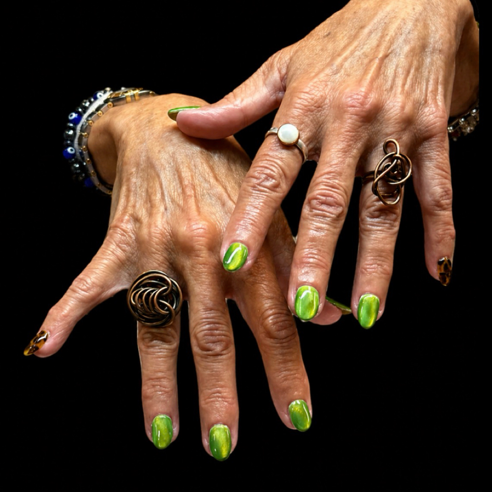 Gel-X with builder gel at Taylor - Licensed Manicurist @ Lox Salon in Knoxville, TN
