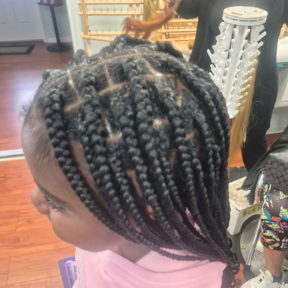 Kids Box Braids (10&Under)- $125&Up at Braid Nation, LLC in Smyrna, DE