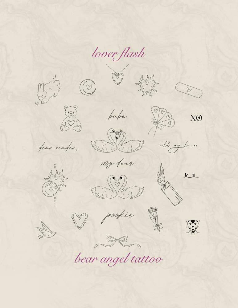 Lovers Flash Tattoo