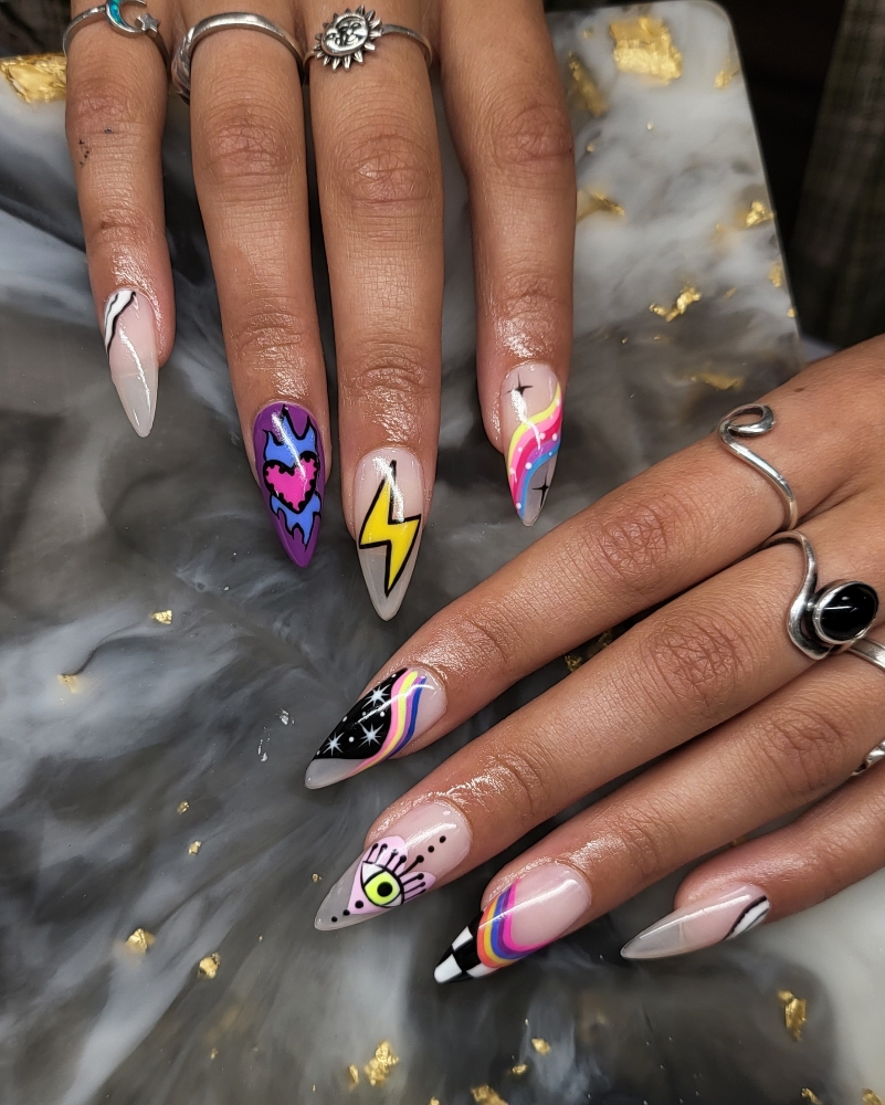 Intricate Nail Art