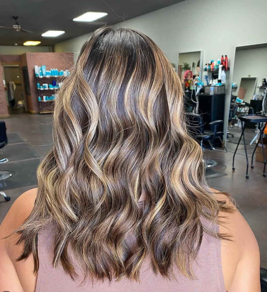 Partial Highlight With Color at sincitystrands in Las Vegas, NV