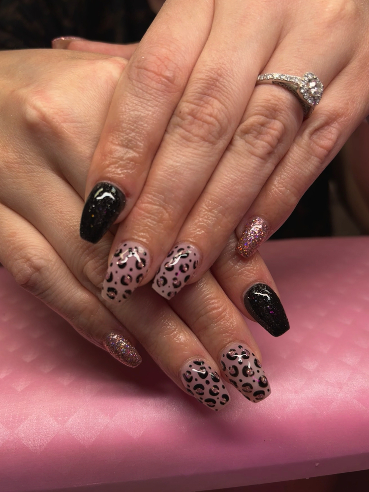 Full Set Acrylic Extensions at Goddess Nails in Fond Du Lac, WI
