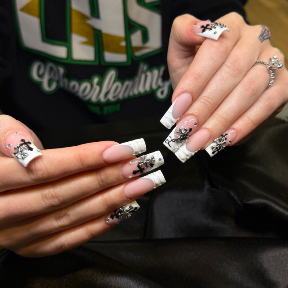 Acrylic Fullset Long Length at Maddy Made That in Bay City, MI
