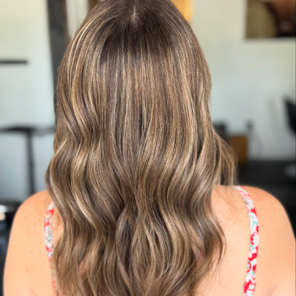 Lived In Blonde (balayage) at Oak & Mane Beauty Lounge in Plymouth, CA