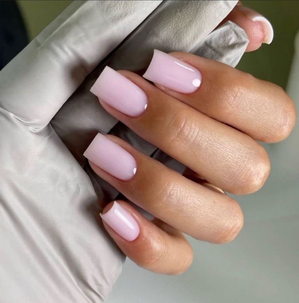 Russian manicure (extension)