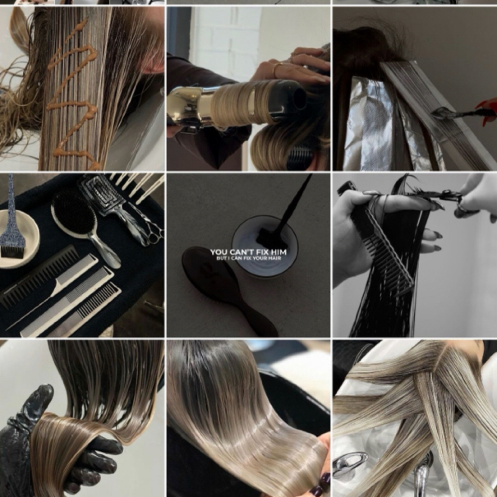 Root Retouch + Haircut Finish at Vanessa Matos Hair in Sheffield Village, OH