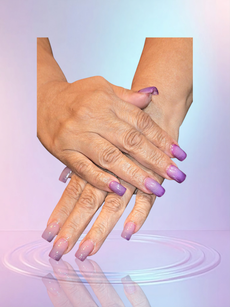Thermal Color-changing Nails at Karen Garcia/ traviesas nails in Carson City Nevada, NV
