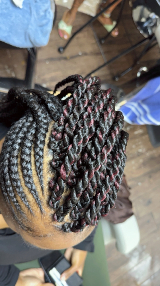 Mohock Braids/twist