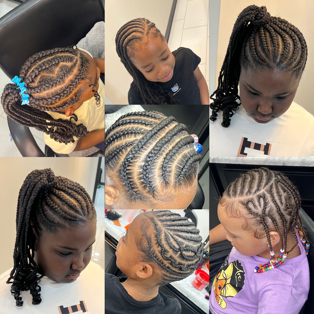 (Weave) Children’s Feed In Braids