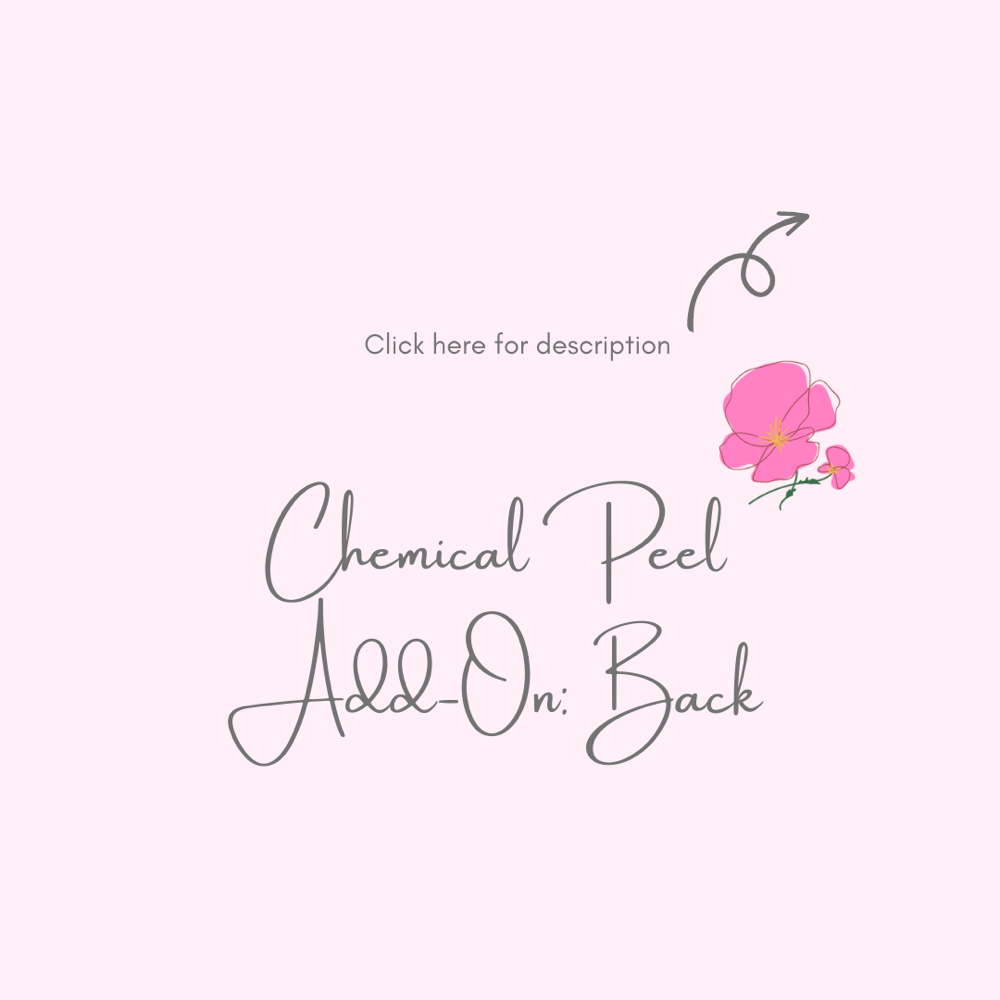 Chemical Peel Add-on : Back