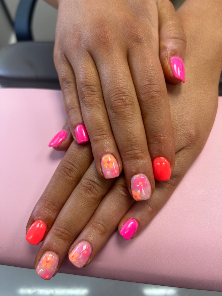 Dip Manicure w/ Tips