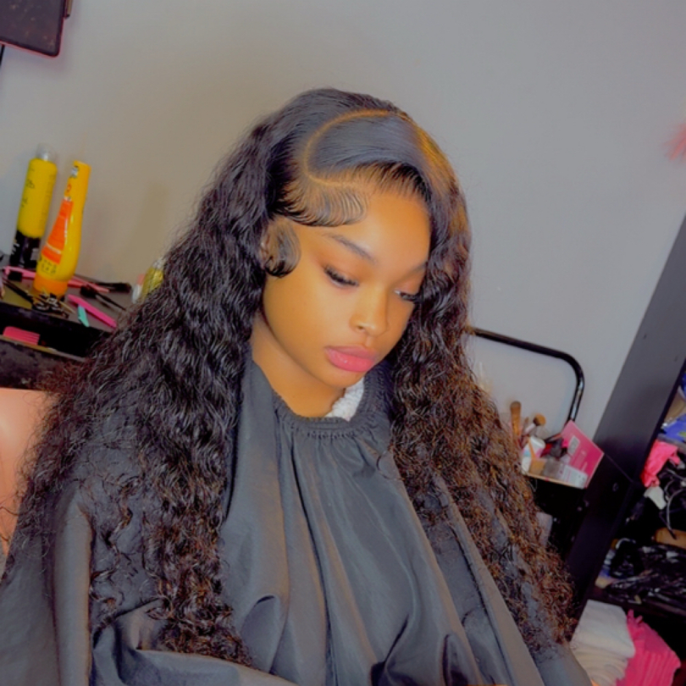 NEW Frontal Install at Hair by Symone in Wayensboro, MS