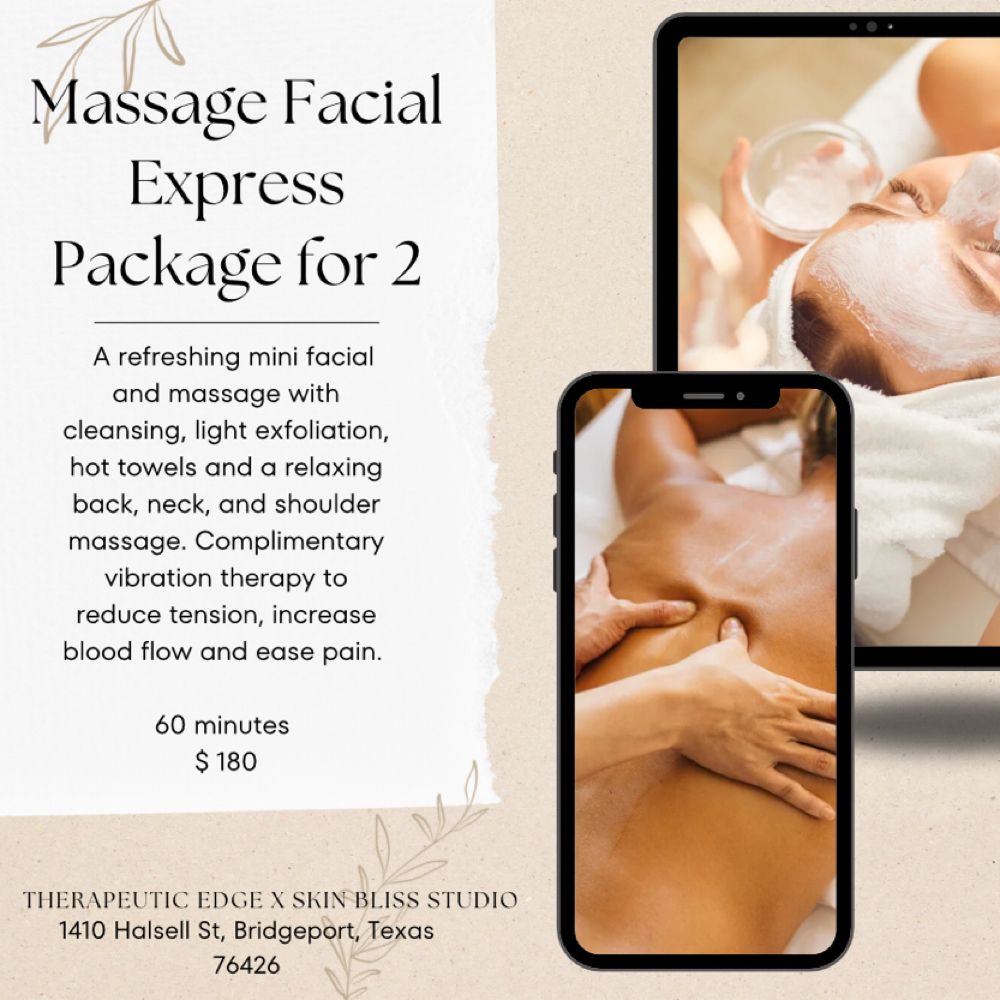 Express Package For 2 at Skin Bliss Studio in Bridgeport, TX