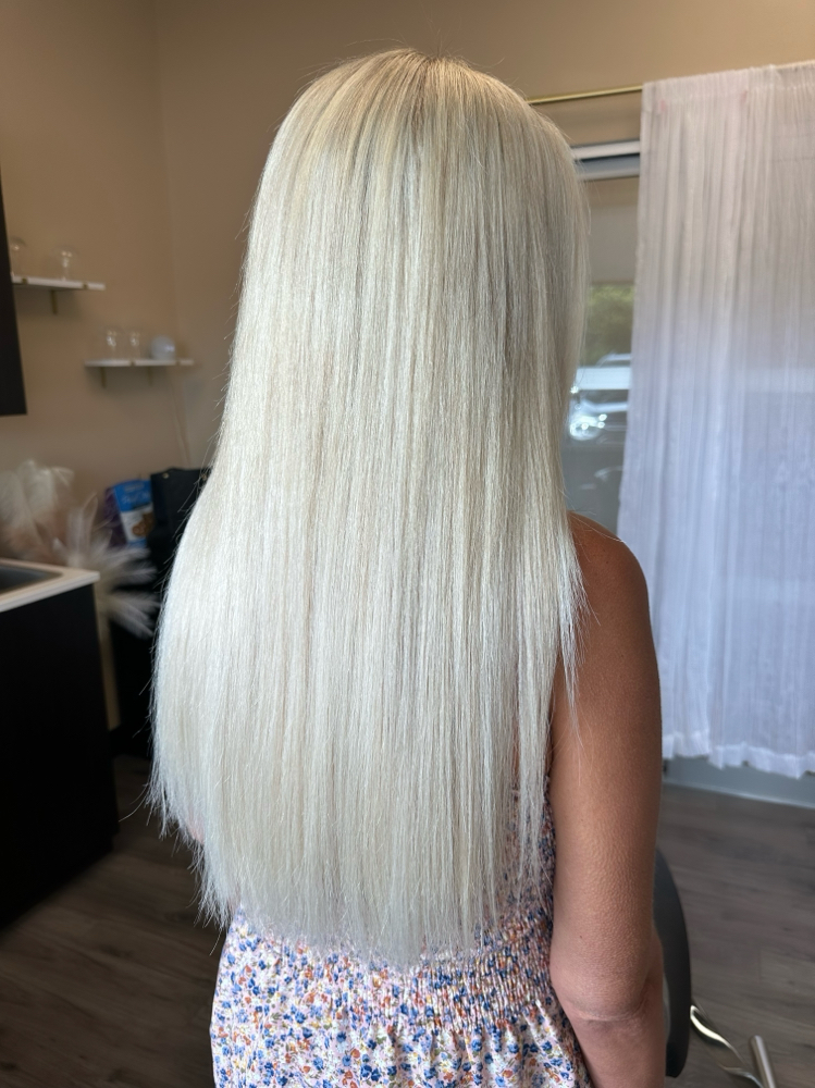 Blonde Root Retouch ( No Foils )