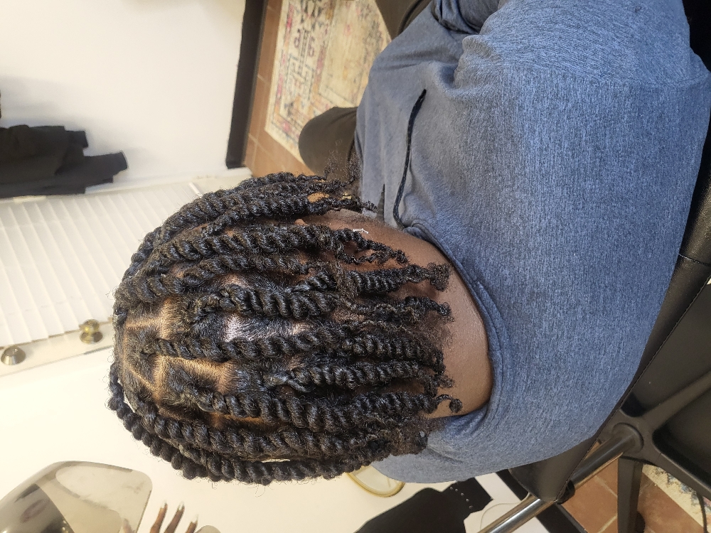 Two Strand/Gel Twist Loose Natural
