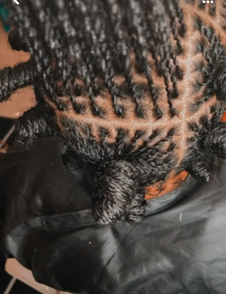 MicroLocs Twist/Braid w/Ext 22”