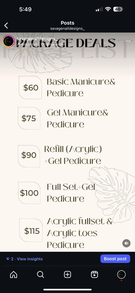 Refill (acrylic)+ Gel Pedi