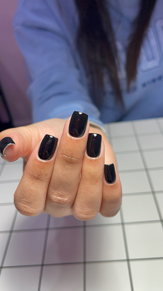Hard Gel Mani Infill at KAYDEE'S BEAUTY BAR in Norfolk, VA