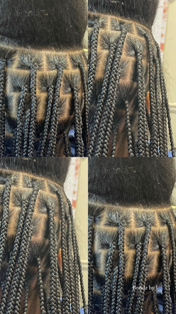 Small Knotless Braids at BraidzbyJ in Abilene, TX