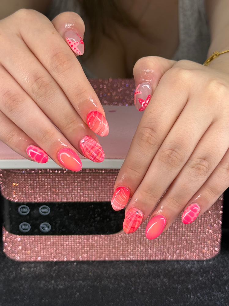 Short Acrylic Full Set