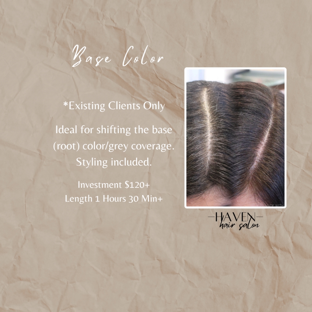 Base Color at Haven Hair Salon in Sandy Springs, GA