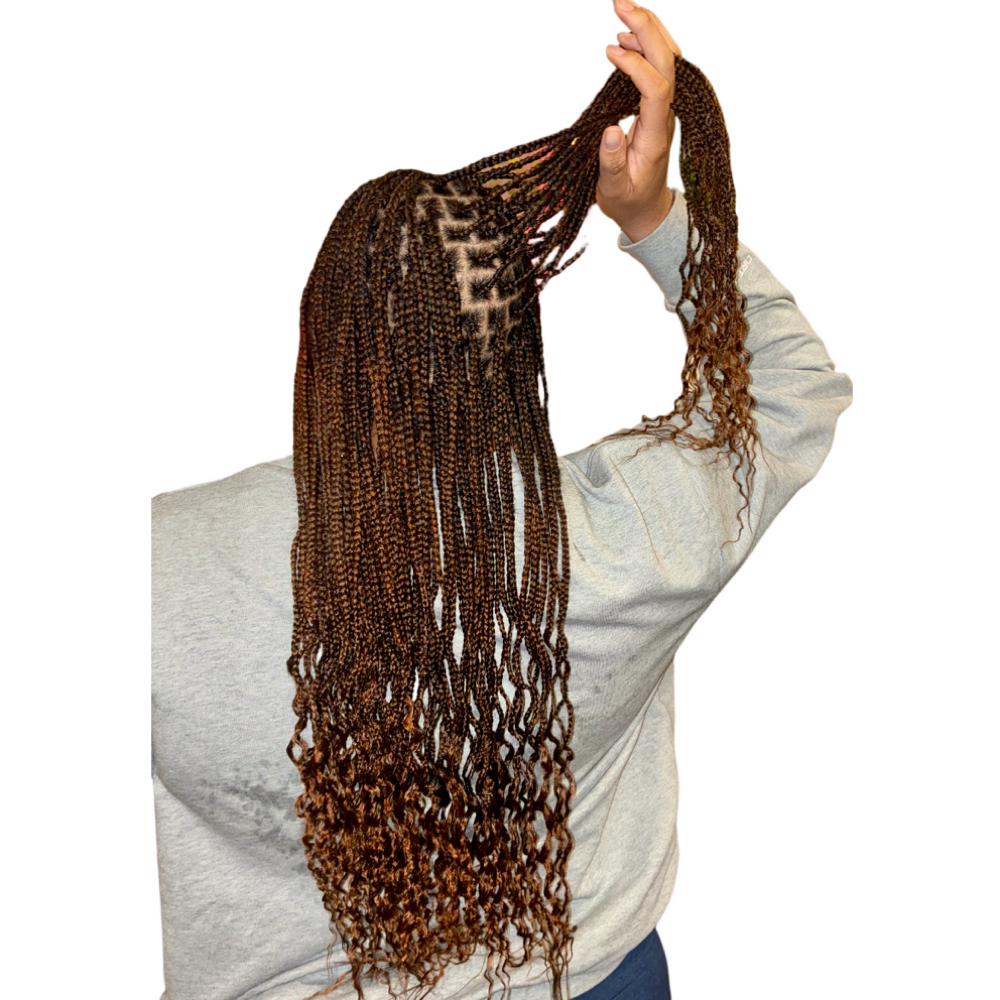 X-Small Knotless Braids at Trim Blinx Studio in Decatur, GA