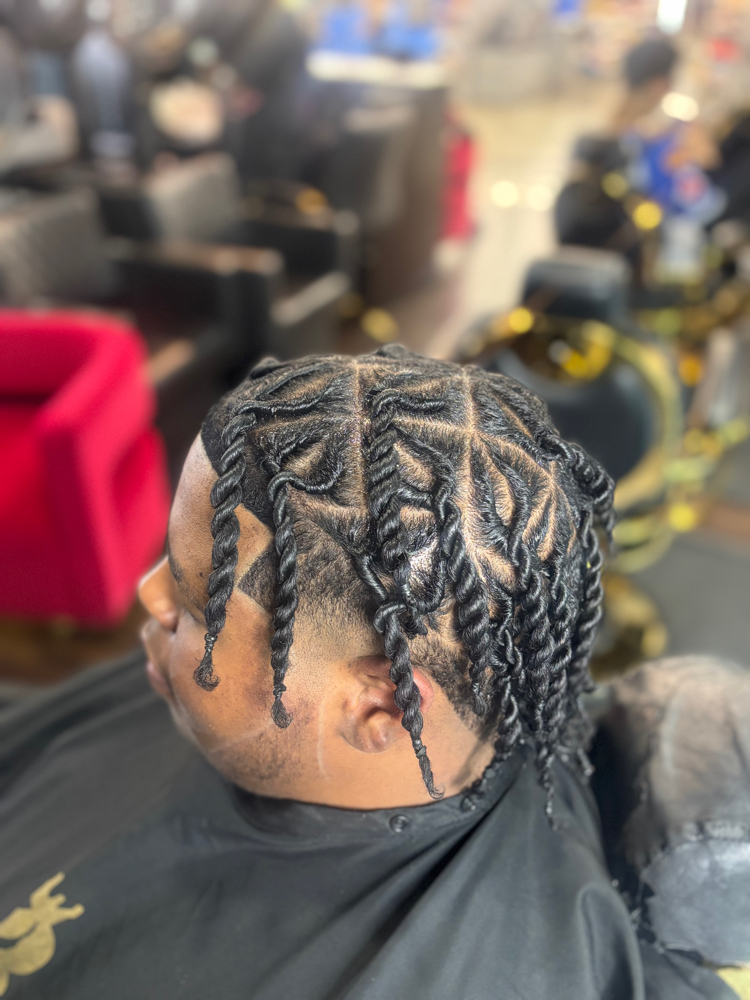 Men Invis Locs at Brittany “Bp” in Marietta, GA