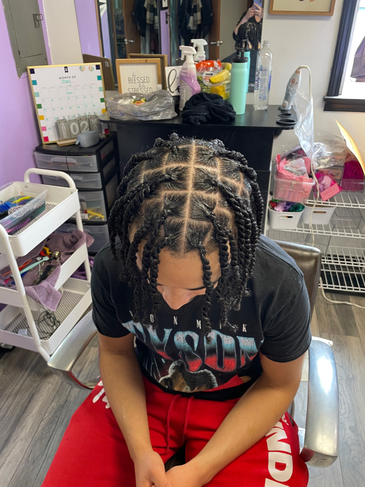 Medium Two Strand Twist